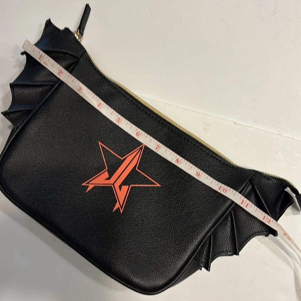 NWOT Jeffree Star LIMITED EDITION Black Batwing Cosmetic Bag